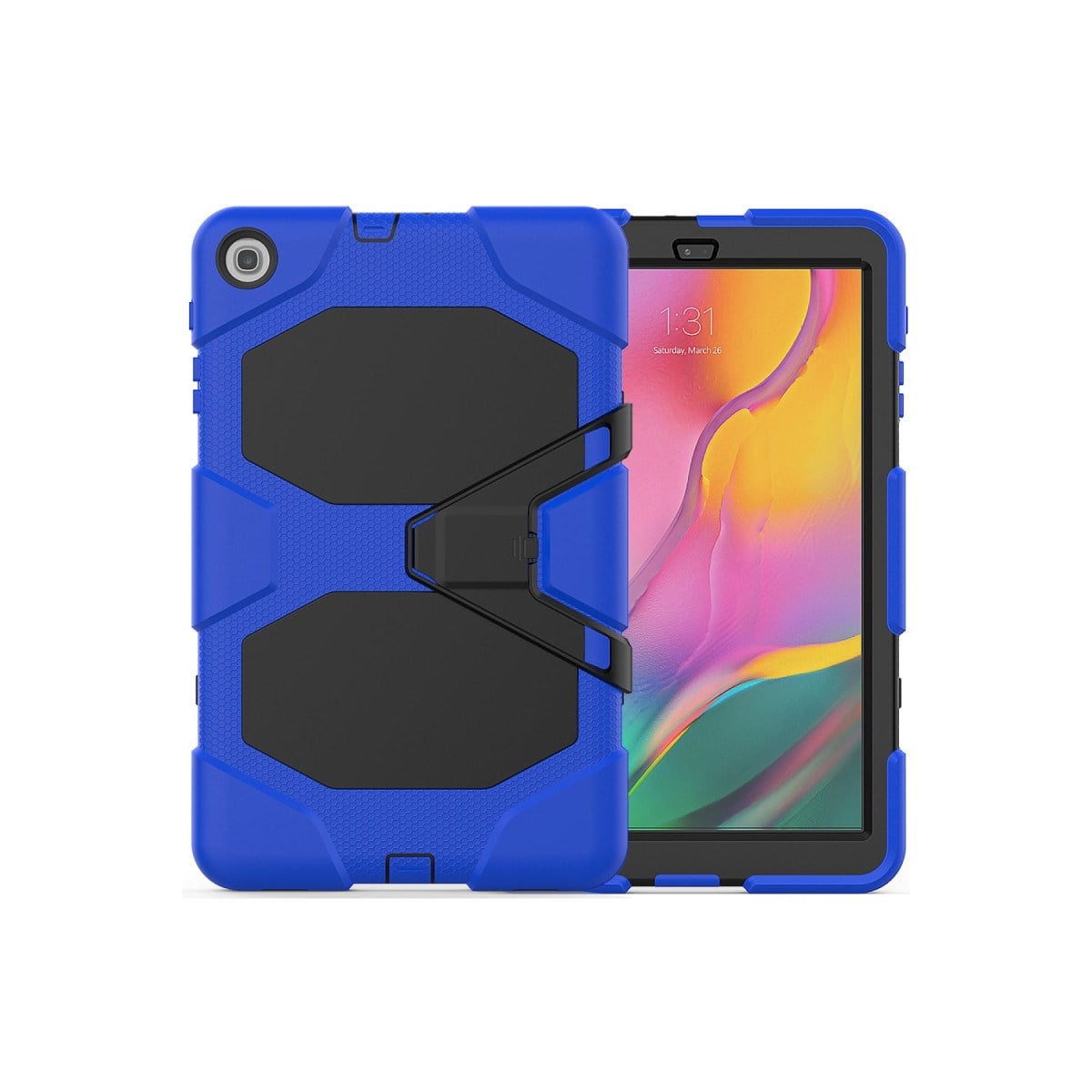 Galaxy T510 Tab A 10.1 Kılıf Griffin Tablet Kapak - Mavi