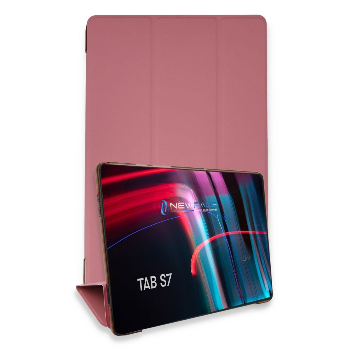 Galaxy T870 Tab S7 11 Kılıf Tablet Smart Kılıf - Pembe