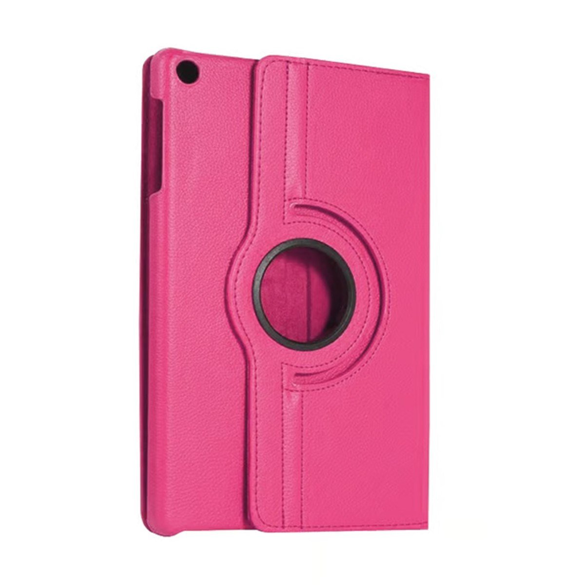Galaxy Tab A11 360 Tablet Deri Kılıf - Pembe