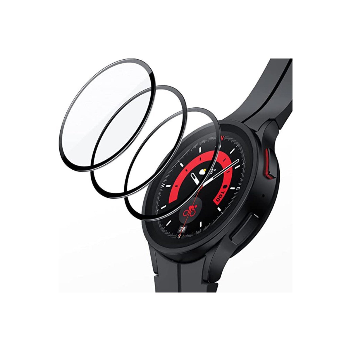 Galaxy Watch 4 42mm Polymer Nano Ekran Koruyucu - Şeffaf