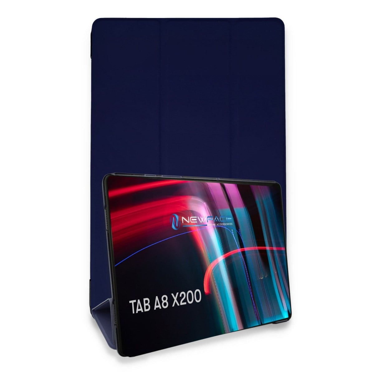 Galaxy X200 Tab A8 10.5 Kılıf Tablet Smart Kılıf - Lacivert