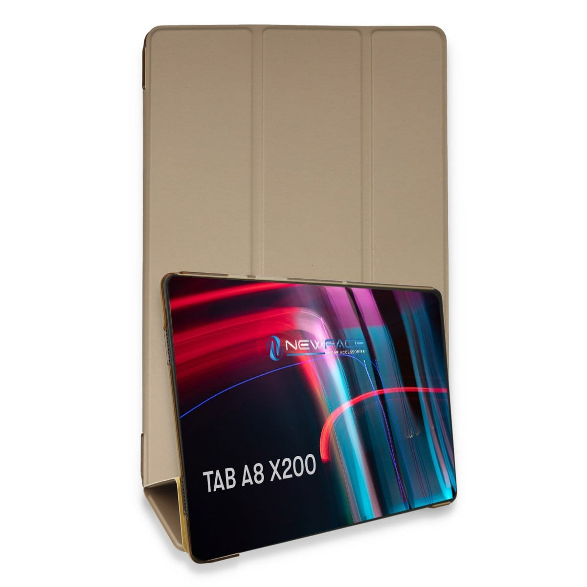 Galaxy X200 Tab A8 10.5 Kılıf Tablet Smart Kılıf - Gold