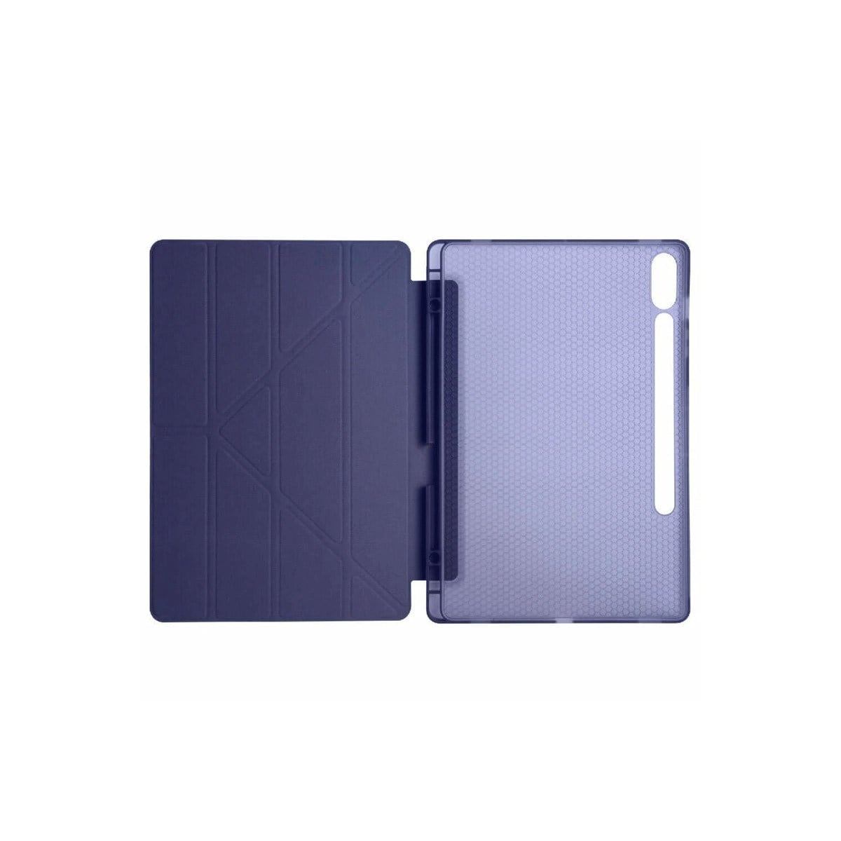 Galaxy X510 Tab S9 FE 11 Kılıf Kalemlikli Mars Tablet Kılıfı - Lacivert