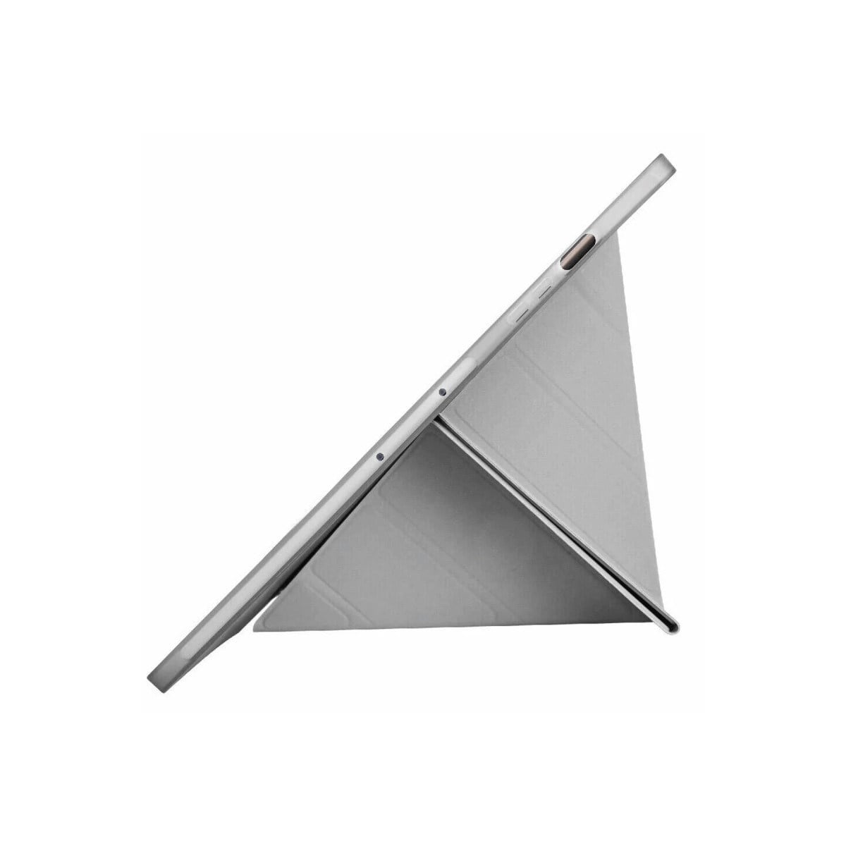 Galaxy X510 Tab S9 FE 11 Kılıf Kalemlikli Mars Tablet Kılıfı - Gri