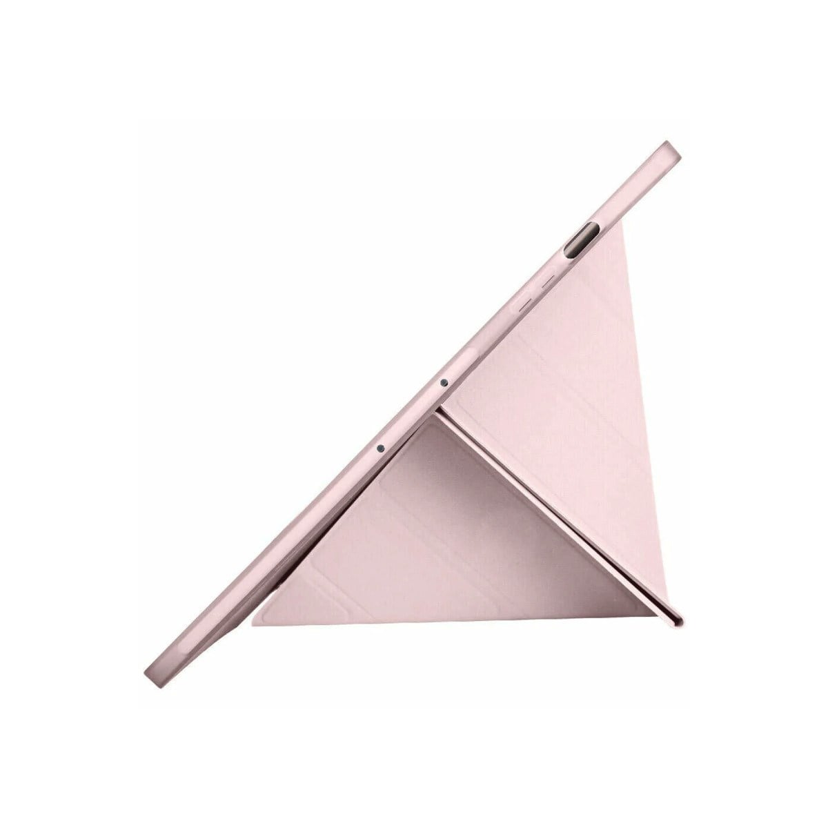 Galaxy X510 Tab S9 FE 11 Kılıf Kalemlikli Mars Tablet Kılıfı - Rose Gold