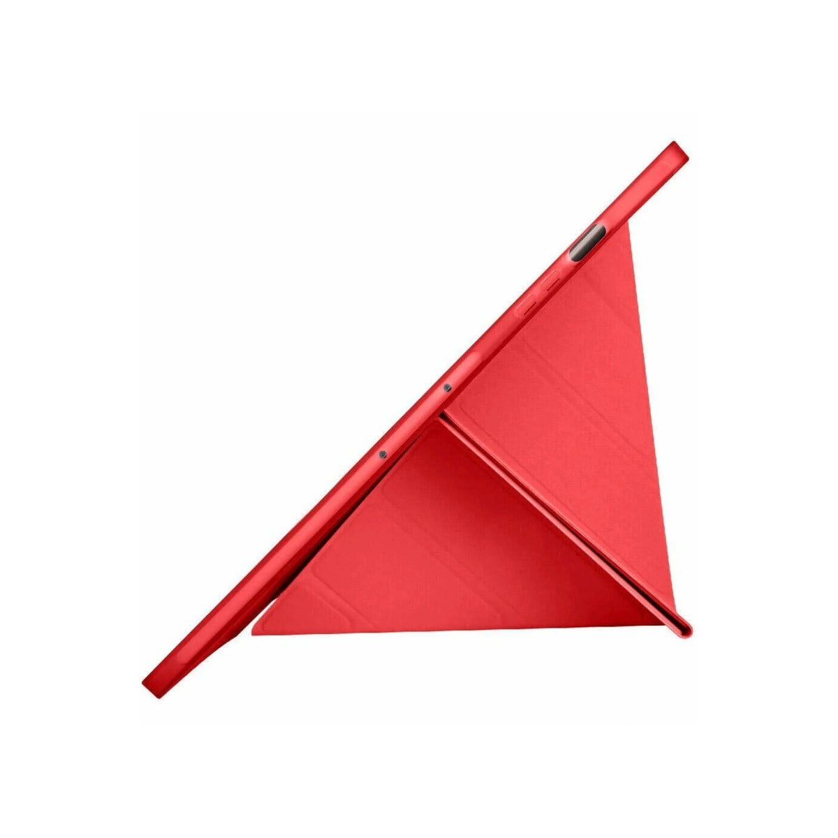 Galaxy X510 Tab S9 FE 11 Kılıf Kalemlikli Mars Tablet Kılıfı - Kırmızı