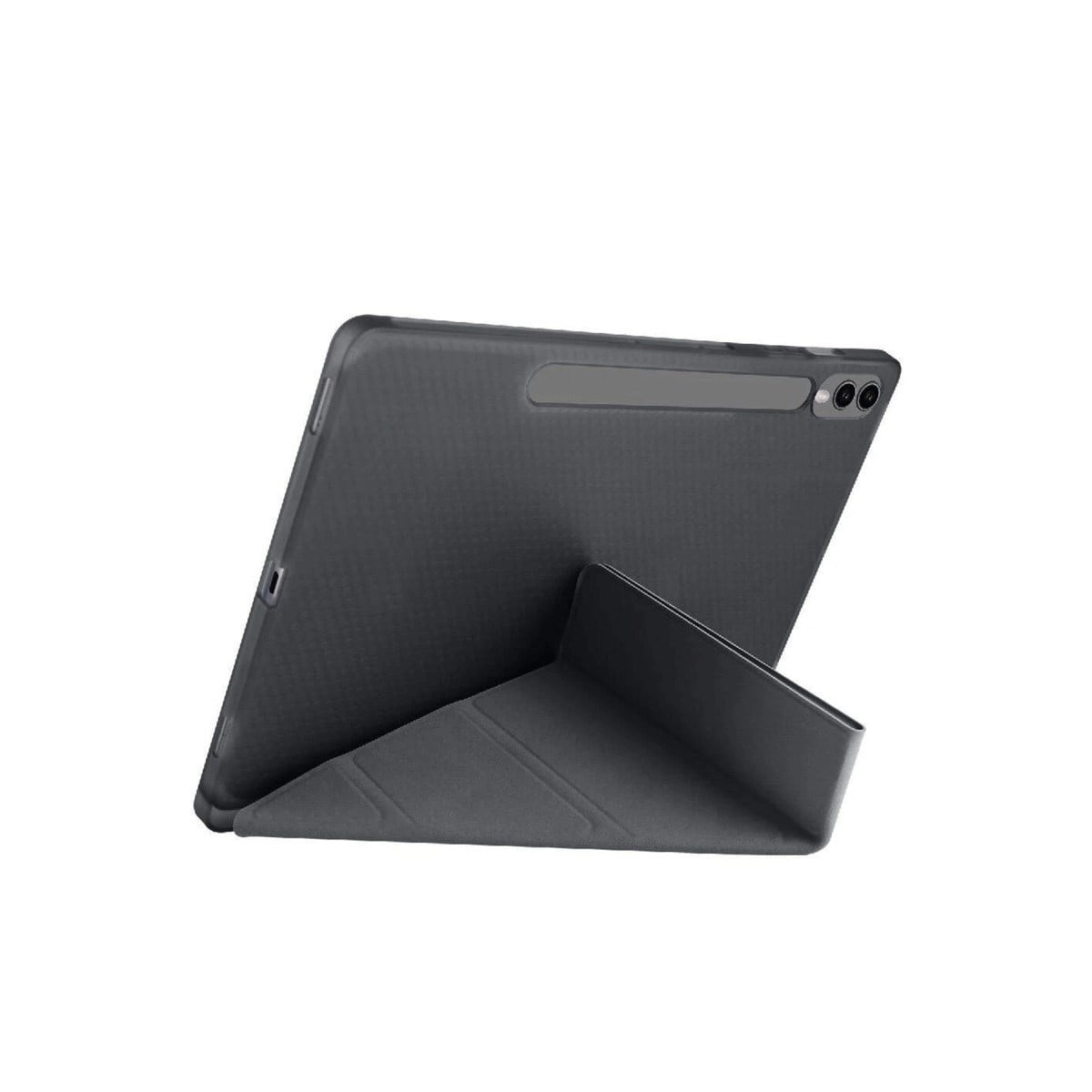Galaxy X610 Tab S9 FE Plus 12.4 Kılıf Kalemlikli Mars Tablet Kılıfı - Siyah