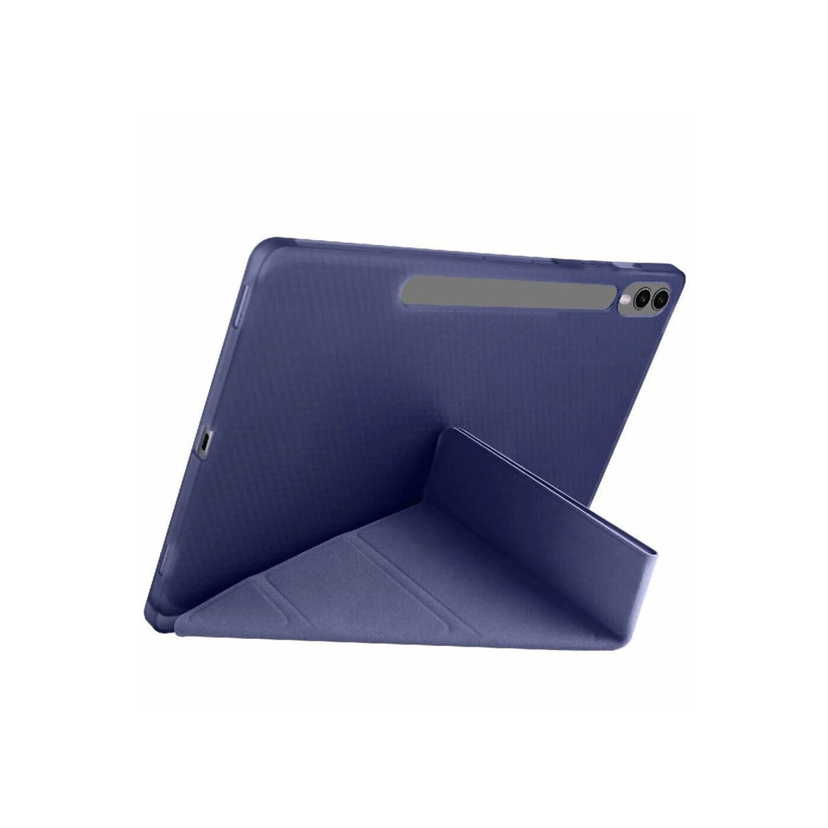 Galaxy X610 Tab S9 FE Plus 12.4 Kılıf Kalemlikli Mars Tablet Kılıfı - Lacivert