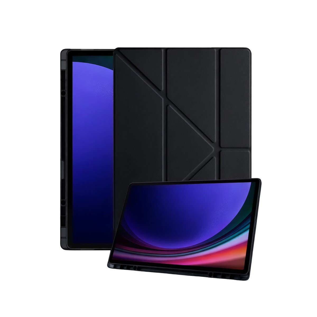 Galaxy X930 Tab S11 Ultra 14.6 Kalemlikli Mars Tablet Kılıfı - Siyah