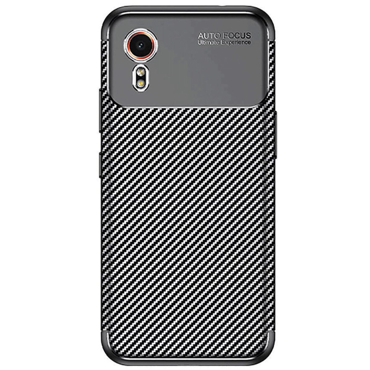 Galaxy XCover 7 Kılıf Auto Focus Karbon Kapak - Siyah