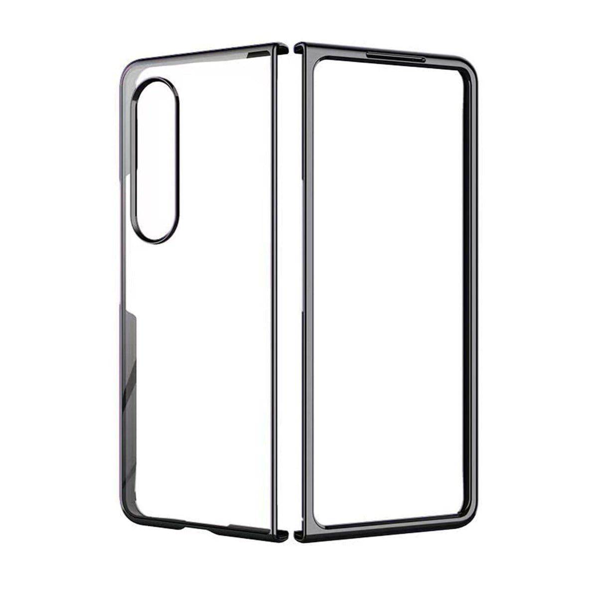 Galaxy Z Fold 4 Kılıf Fold Element Kapak - Siyah