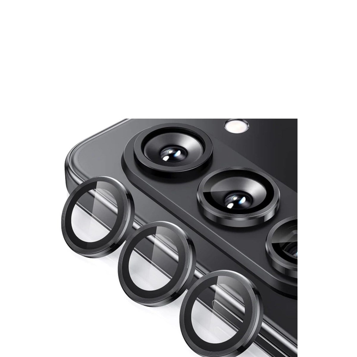 Galaxy Z Fold 5 Valdez Metal Kamera Lens - Siyah