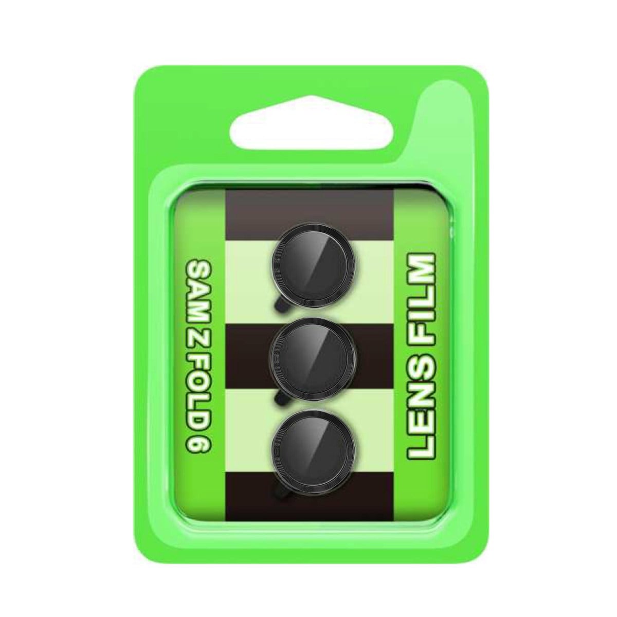 Galaxy Z Fold 6 Raze Metal Kamera Lens - Siyah