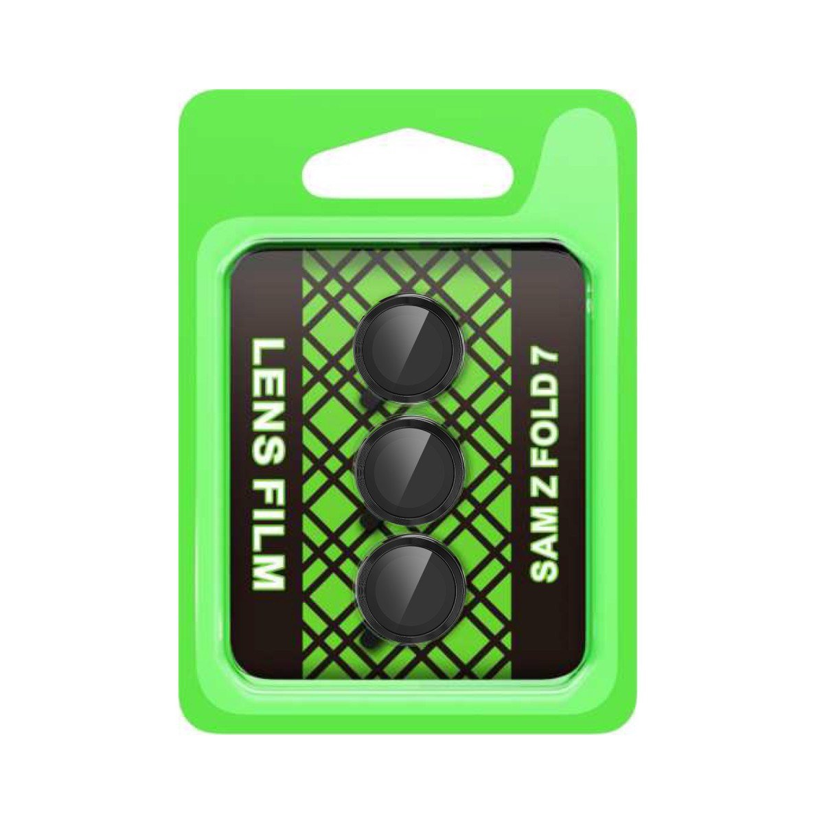 Galaxy Z Fold 7 Raze Metal Kamera Lens - Siyah