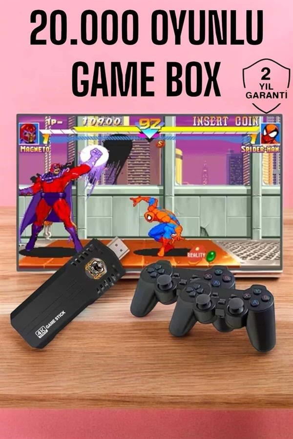 Game Box 20.000 Oyunlu 8K Ultra Oyun Konsolu