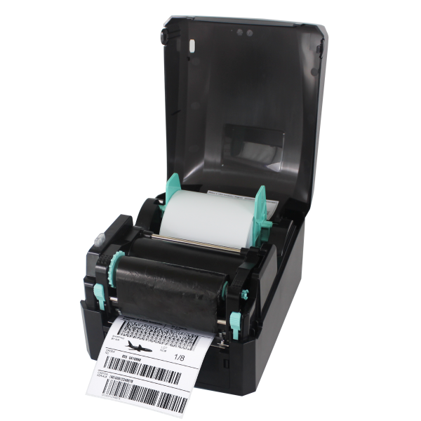 GE300 203DPI TERMAL TRANSFER SERİ+USB+ETHERNET BARKOD YAZICI (RİBONLU KULLANIM)