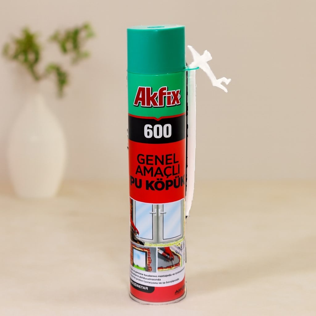 Genel Amaçlı PU Montaj Köpüğü 600 g