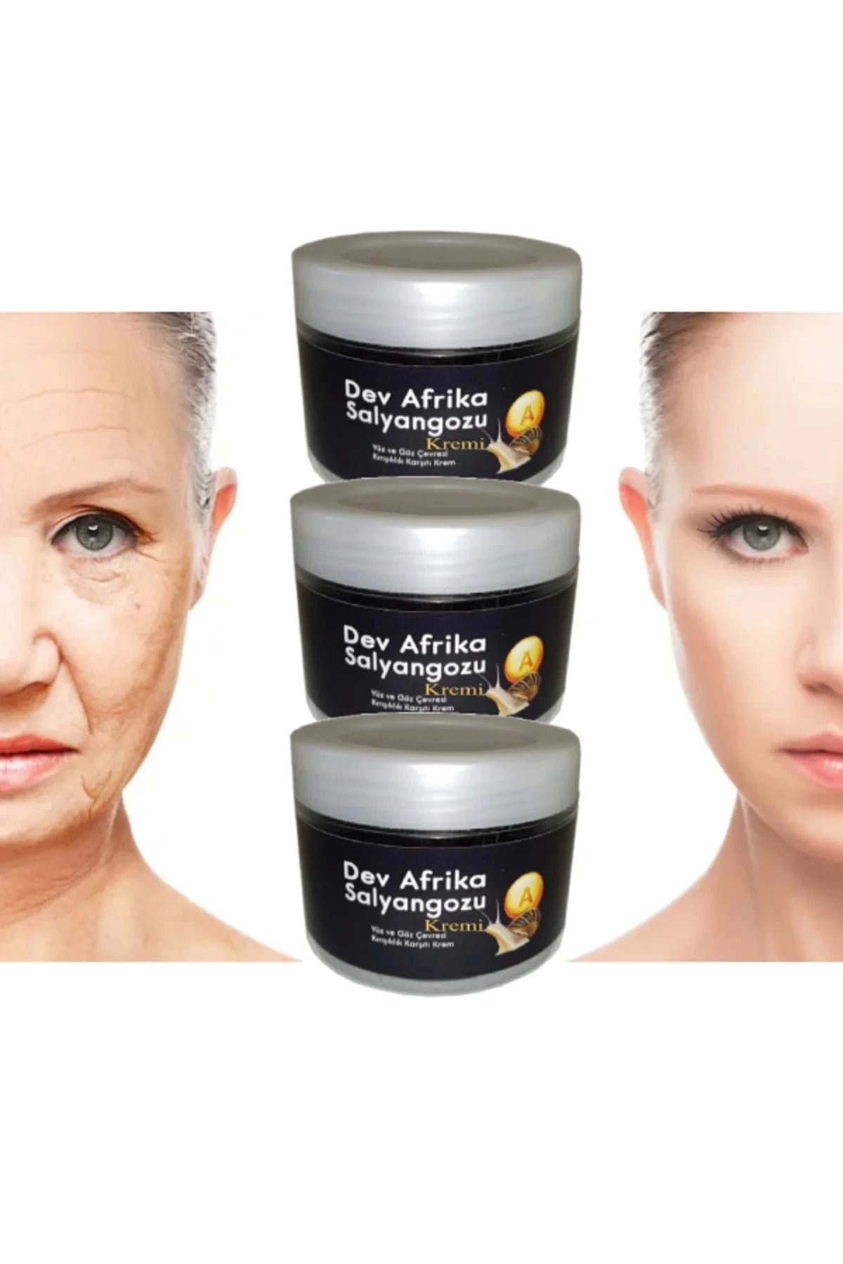 Genel Markalar DAS Dev Arfrika Salyangozu Kırışıklık Yara İltihap Karşıtı Krem 100 ml X 3 Adet
