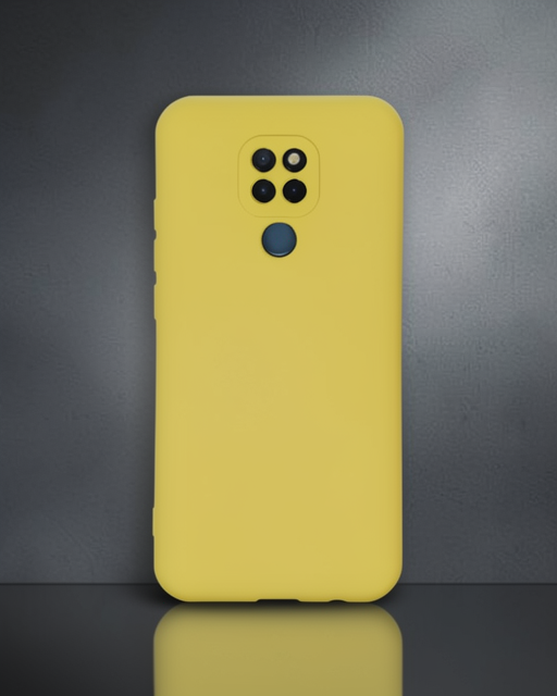 General Mobile Gm 20 Kılıf Nano İçi Kadife Silikon - Sarı