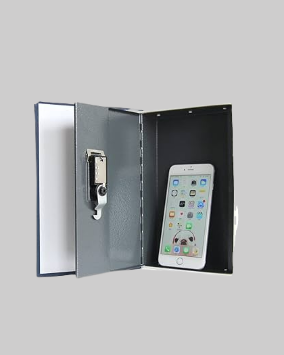 Gizli Kitap Kasa – Metal Gövdeli, Anahtarlı