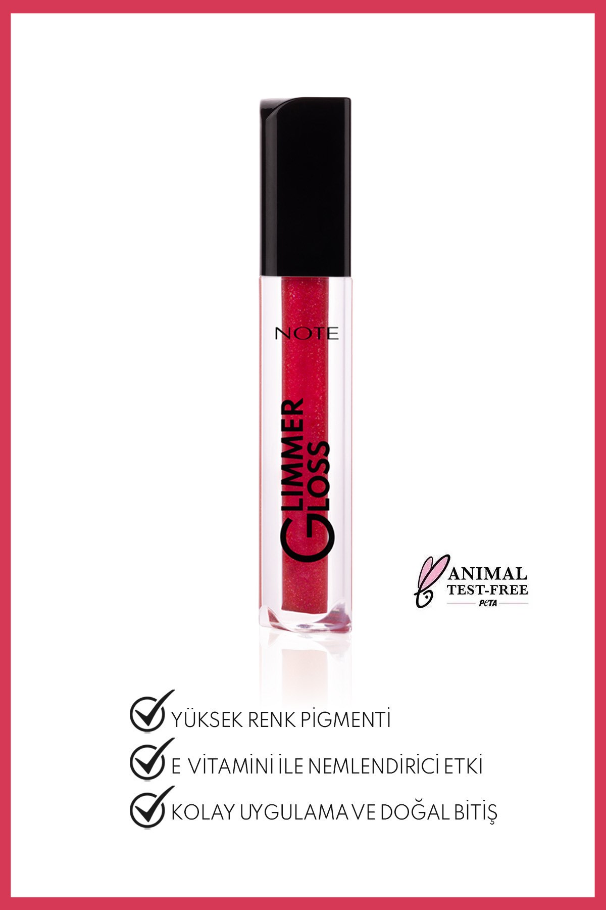 Glimmer Gloss 60 Cherry Girl Işıltılı Nemlendirici Dudak Parlatıcısı