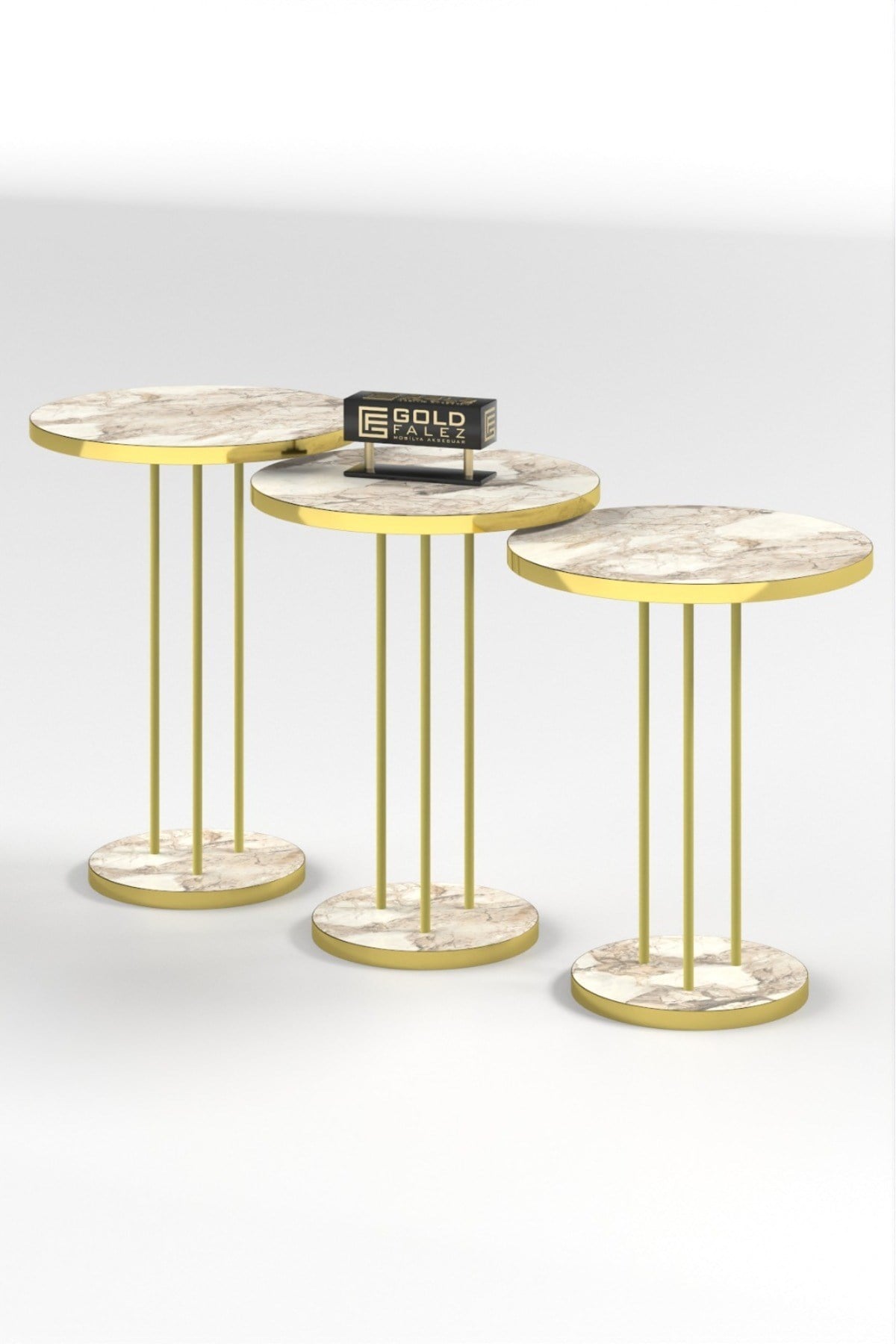Gold Terra Zigon Efes Beyaz 3'lü