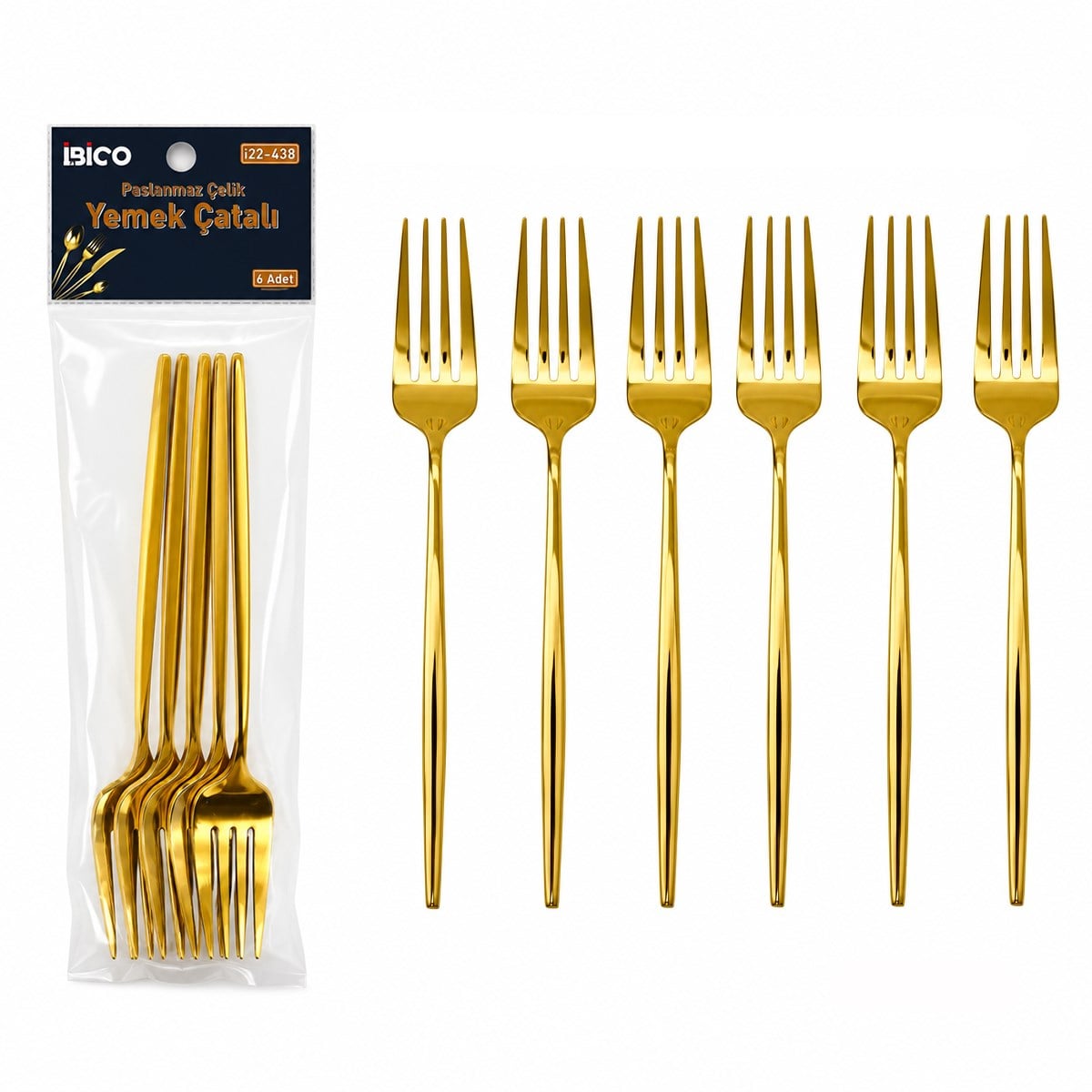 Gold Yemek Çatalı
