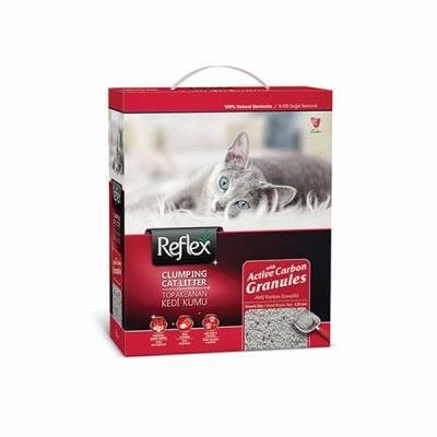 Granül Aktif Karbonlu Topaklanan Kedi Kumu 10 Lt
