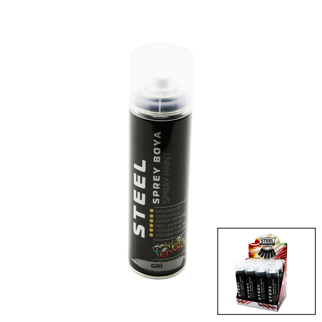 Gri Sprey Boya 200ml