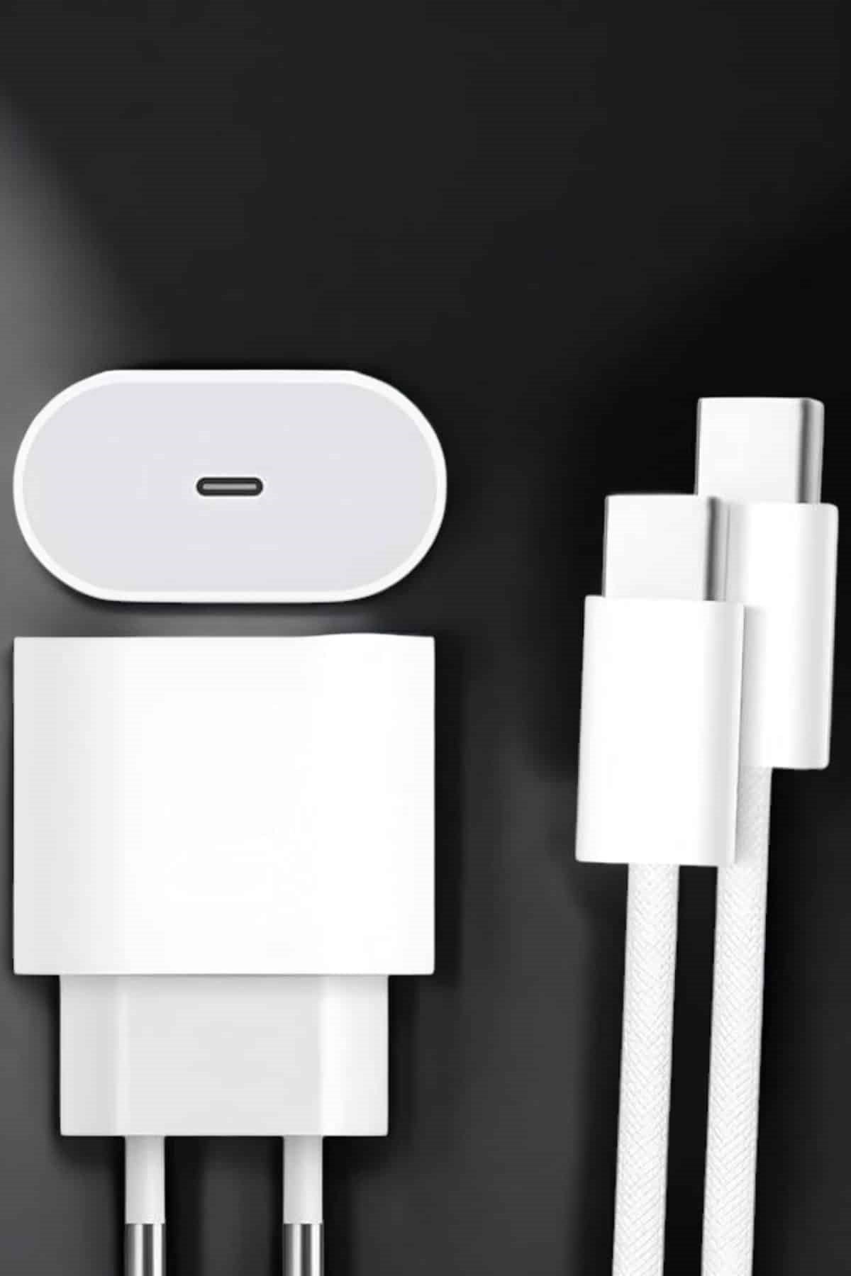Güç Adaptörü ve Kablosu Şarj Aleti 15/15 Pro Max Uyumlu Hızlı Şarj