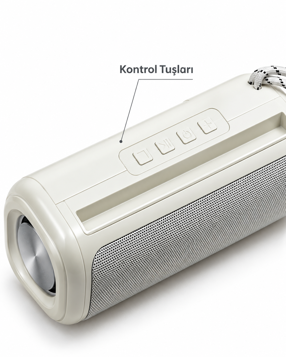Güçlü Bas Sesli Kablosuz Bluetooth Hoparlör RGB Aydınlatmalı Stereo Müzik Sistemi