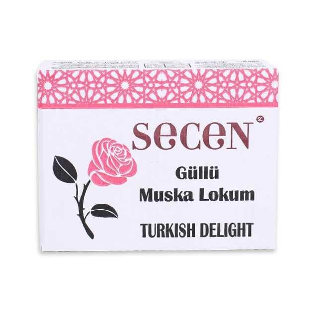 Gül Aromalı Muska Lokum 900 Gr.