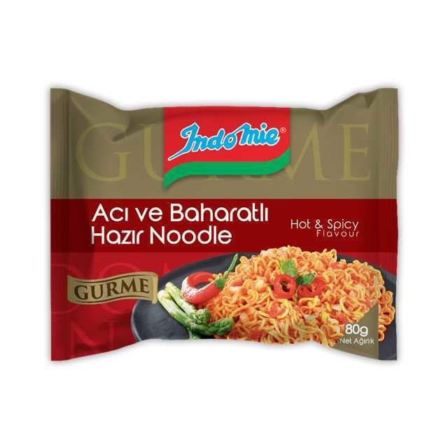 Gurme Acı ve Baharatlı Noodle 80gr