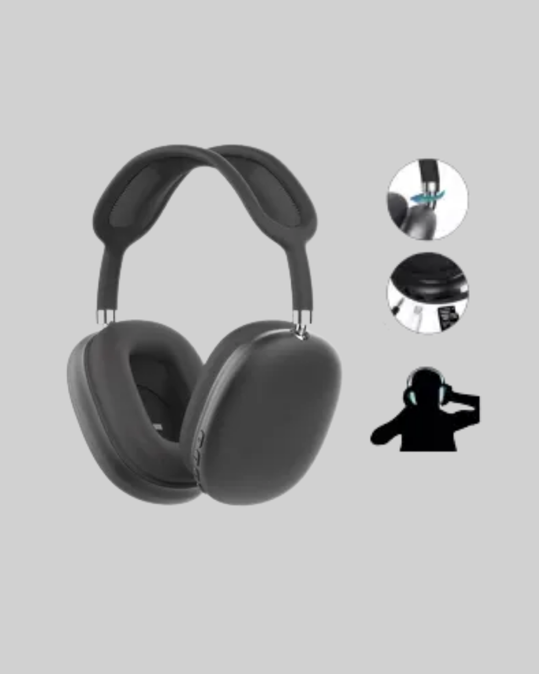 Gürültü Azaltmalı Bluetooth Kulaklık | 5 Saat Kesintisiz Müzik Yeni Nesil