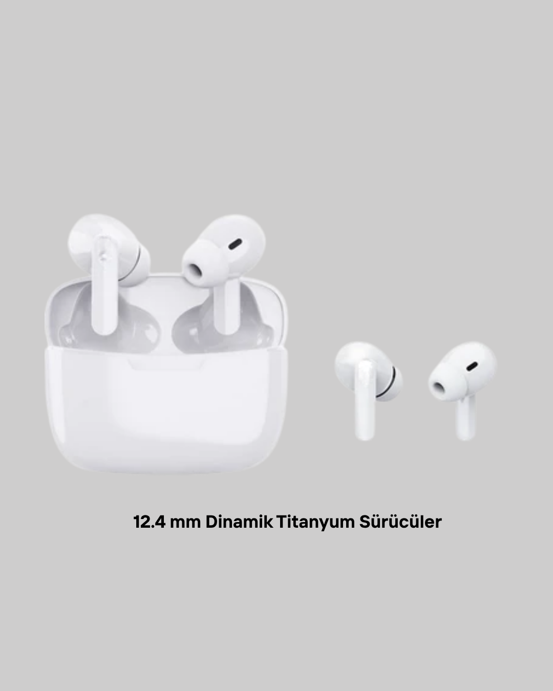 Gürültü Engelleme Özellikli Kablosuz Bluetooth Kulaklık –  Type-C Hızlı Şarj