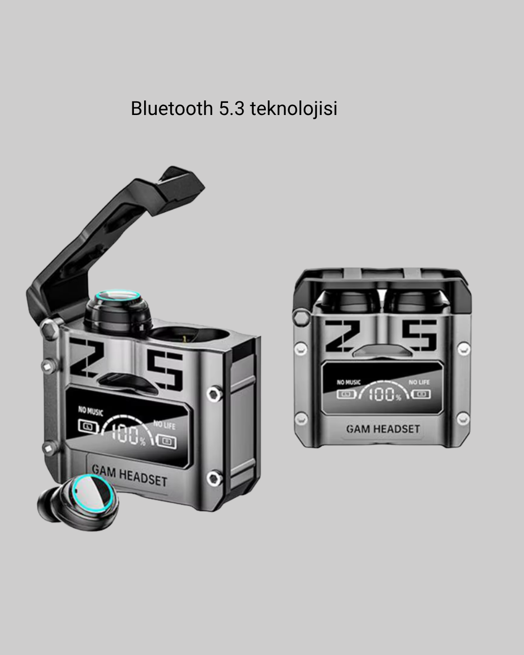 Gürültü Engelleyici Kablosuz Bluetooth Kulaklık – Oyun ve Müzik İçin Profesyonel Ses