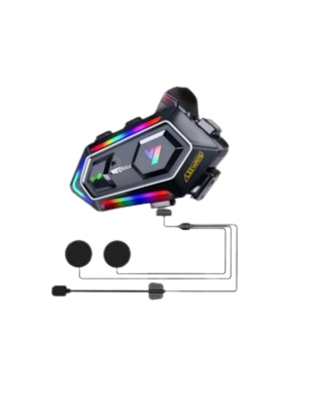Gürültü Engelleyici Motosiklet Kask Intercom Uzun Pil Ömürlü Tasarım