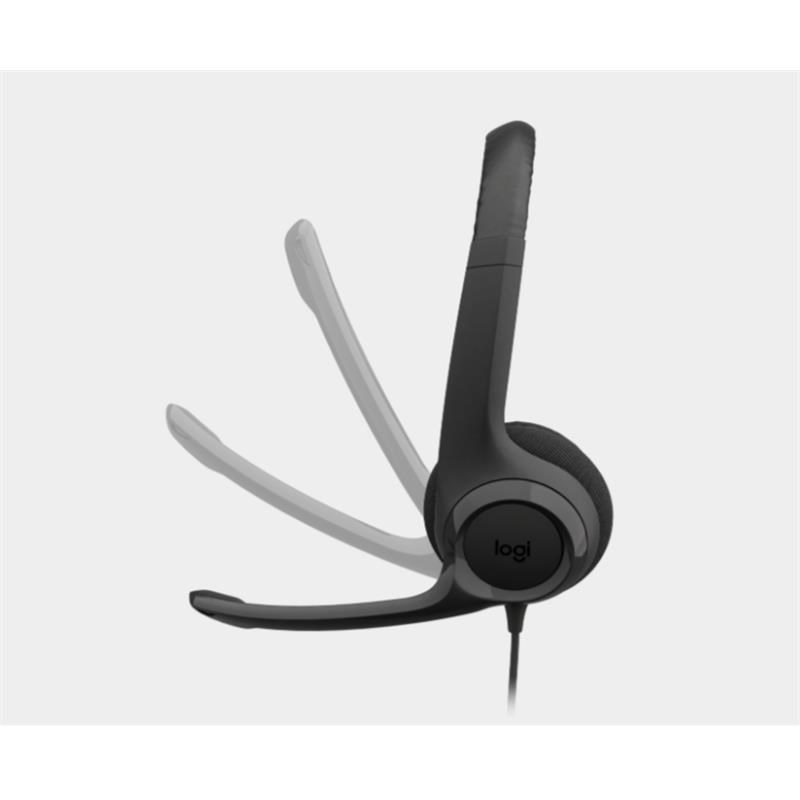 H390 KABLOLU SİYAH KULAKLIK 981-000406