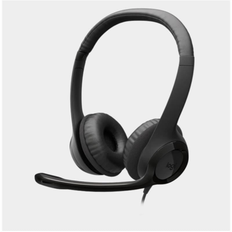 H390 KABLOLU SİYAH KULAKLIK 981-000406