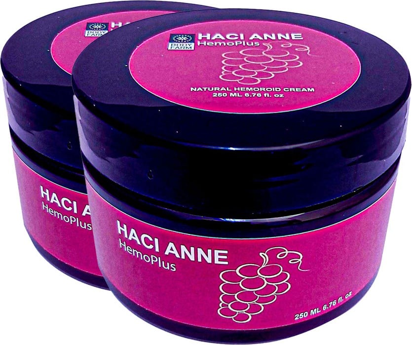 Hacianne 2 Adet 200 ml Analbakım Masaj Kremi