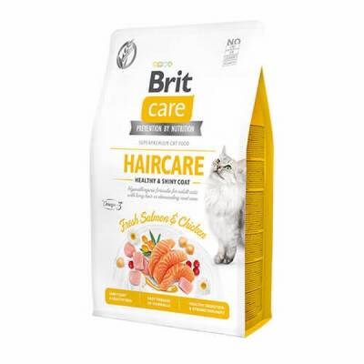 Haircare Hypoallergenic Healthy & Shiny Coat Tavuklu ve Somonlu Tahılsız Yetişkin Kedi Maması 7 Kg