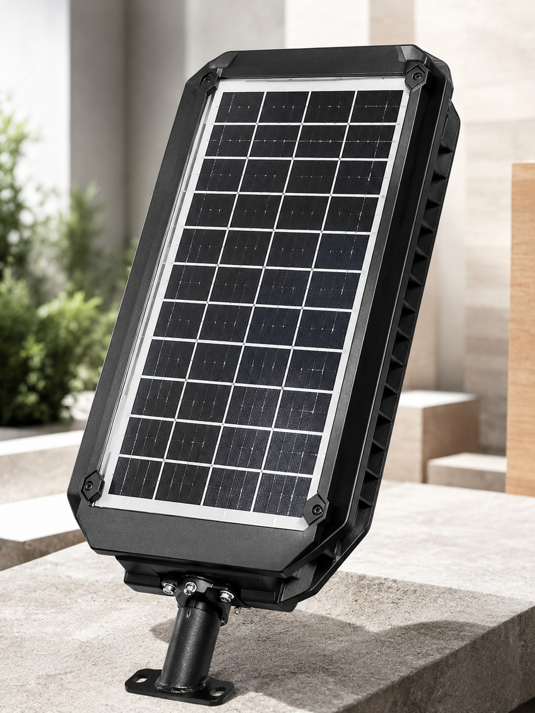 Hareket Sensörlü Solar LED Aydınlatma 3 Modlu Uzaktan Kumandalı Bahçe Lambası