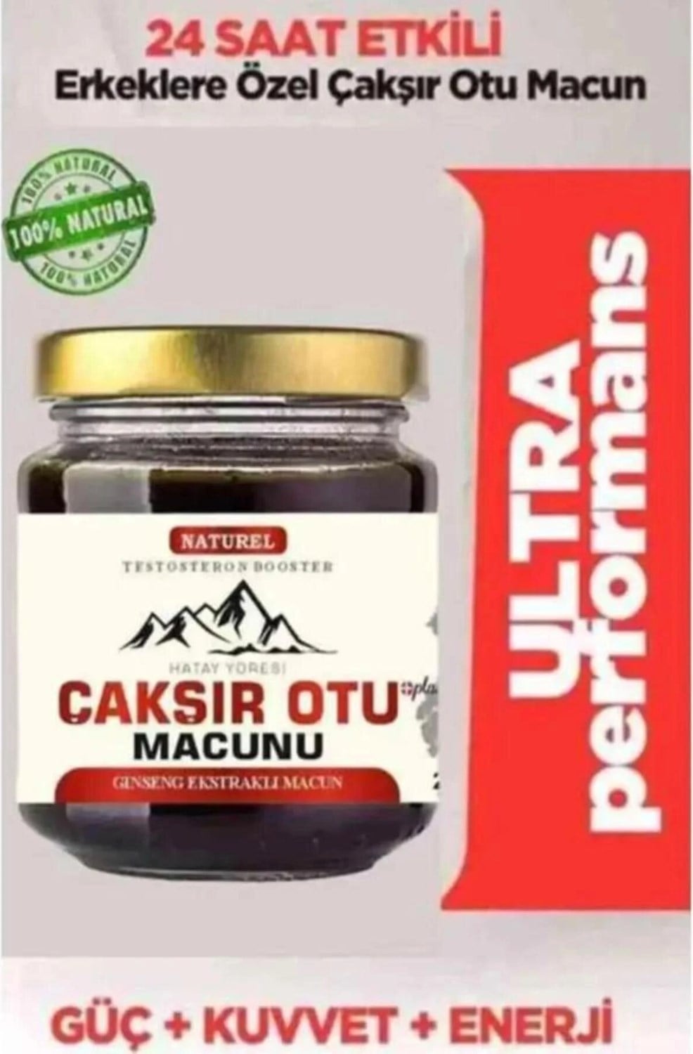Hatay Çakşır Otu Erkeklere Çok Özel 240 gr x 1 Ad. + Özel Kayganlaştırıcı Jel