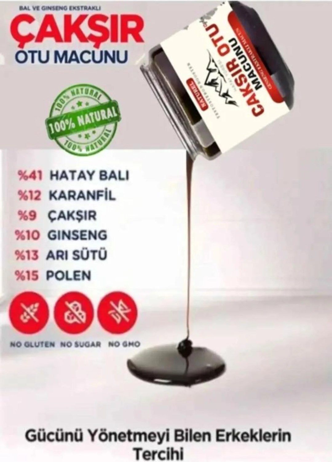 Hatay Çakşır Otu Erkeklere Çok Özel 240 gr x 1 Ad. + Özel Kayganlaştırıcı Jel