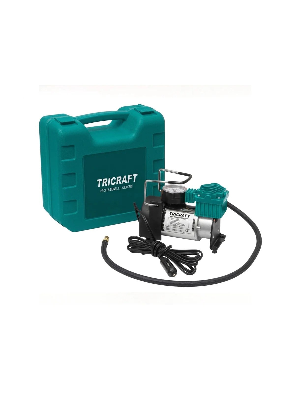 Hava Kompresörü 12V Çakmaklı 1 Piston Küçük MES 575