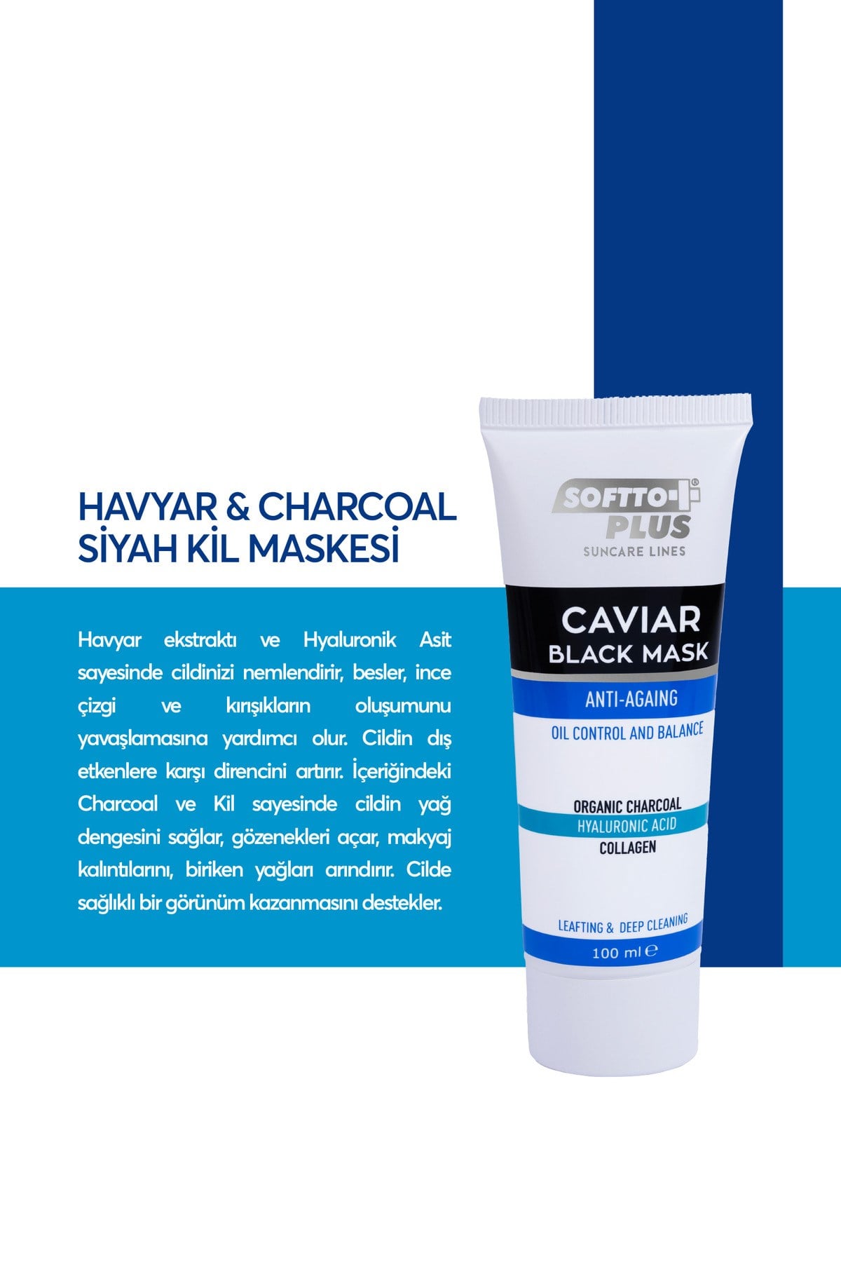 HAVYAR SİYAH KİL MASKESİ 100 ML