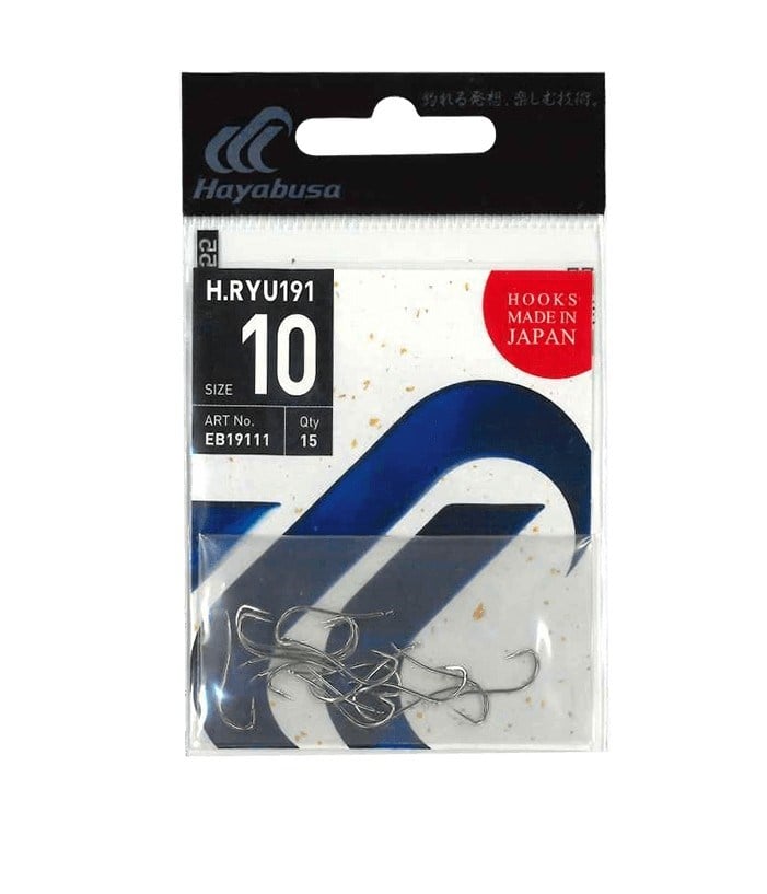 Hayabusa HRYU 191 Tırnaklı Canlı Yem İğnesi 15li Paket Nikel - NO-5