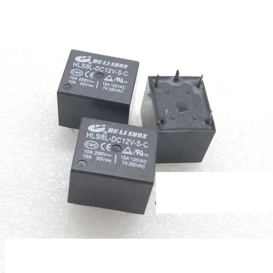 Helishun HLS8L-T73 DC12V-S-C 12V 10A Minyon Spot 5