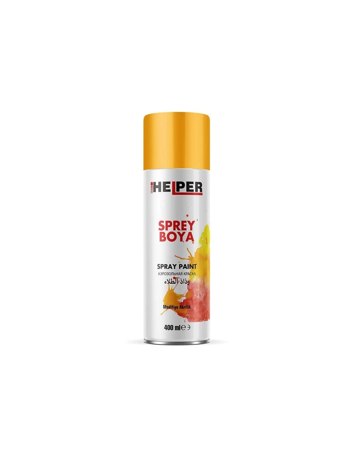 HELPER Akrilik Sprey Boya 1003 Sinyal Sarı 400ml
