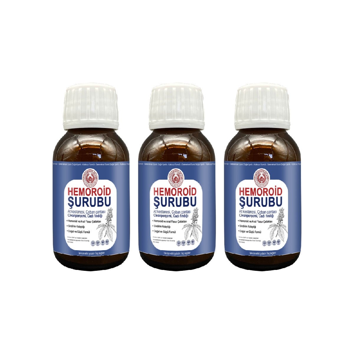 Hemeroid Şurubu 50 ml 3 Adet